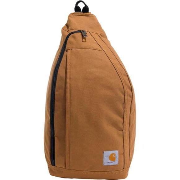 Men's Sling Bag Sling Crossbody Backpack w/ Side Release Buckle & Tablet Sleeve